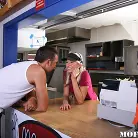 Eden Adams in 'Cum on Down to MOFO Burgers'