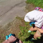 Abella Danger in 'Whisking Abella Away From Danger'