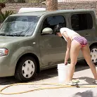 Amethyst Banks in 'Car Washing Hottie'