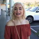 Anastasia Knight in 'Blonde Braceface Fucks Outdoors'