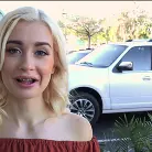 Anastasia Knight in 'Blonde Braceface Fucks Outdoors'