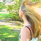 Anya Olsen in 'Blonde Rides Dick In Public Park'