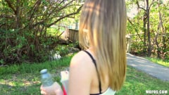 Anya Olsen - Blonde Rides Dick In Public Park | Picture (285)