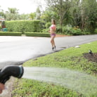 Cassidy Banks in 'Blindfolded Jogger Threesome'