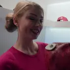 Lucy Heart in 'Blonde Filled With Customer Service'