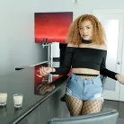 Mariah Banks in 'Mariah's Expert Blowjob Technique'