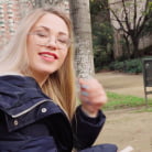 Selvaggia in 'Blonde Nerd Loves Public Fucking'
