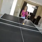 Vanessa Ortiz in 'Sucking Balls at Table Tennis'