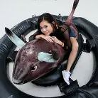 Vina Sky in 'Poolside Pussy Ride'