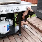 Vina Sky in 'Poolside Pussy Ride'