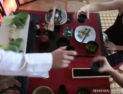 Kayla Carrera in Asian delicacy