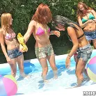 Sacha in 'Pool Party and Good Times'