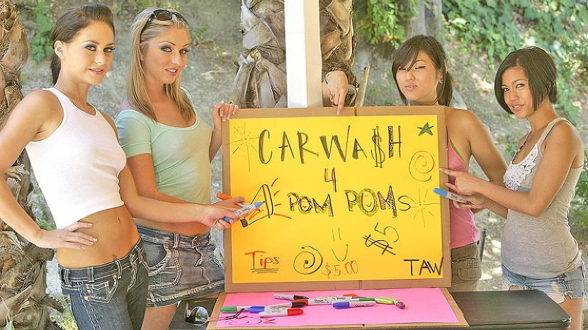 Carwash for Pom Poms