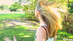 Anya Olsen - Blonde Rides Dick In Public Park | Picture (342)