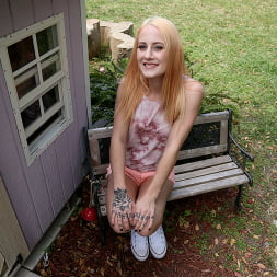 Tiny Blonde Pussy Stretched Out