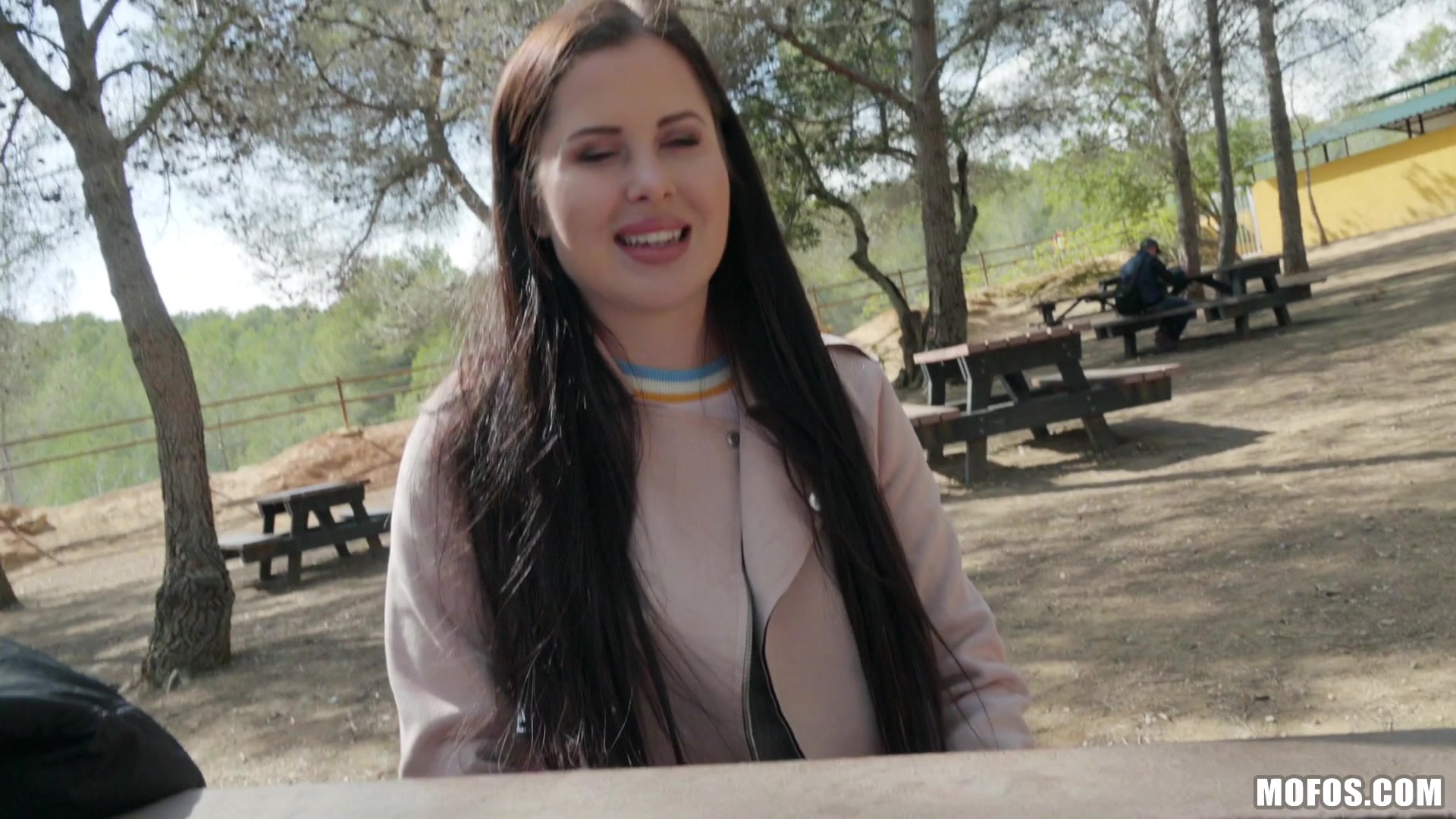 Brunette Babe's Public Fuck