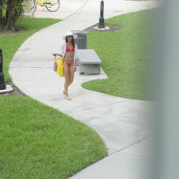 Celeb Look-Alike in Thong Bikini