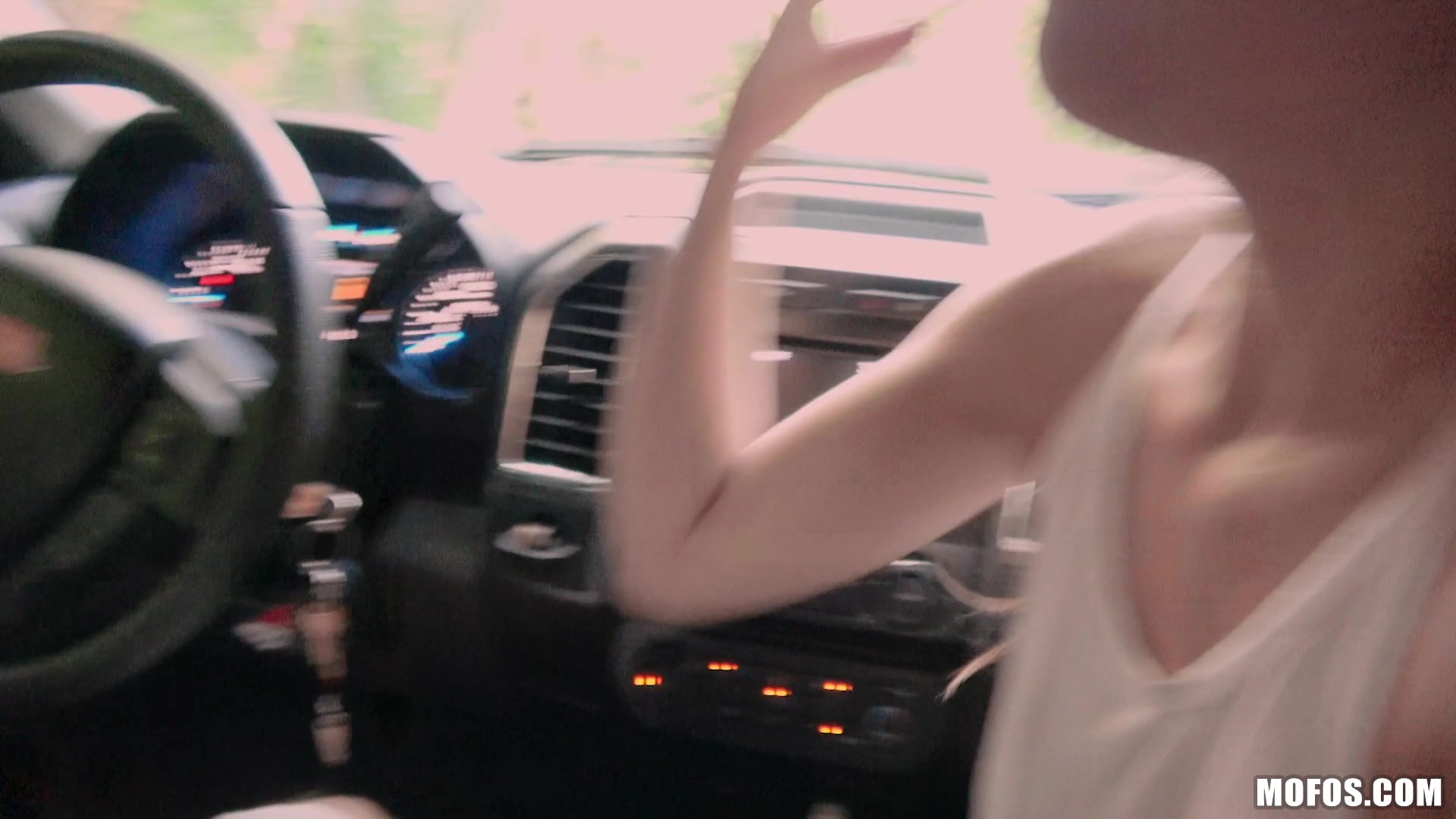 Roadside Footjob