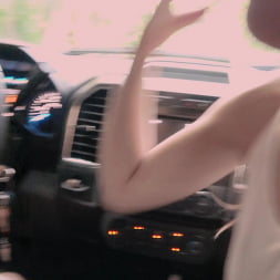 Roadside Footjob
