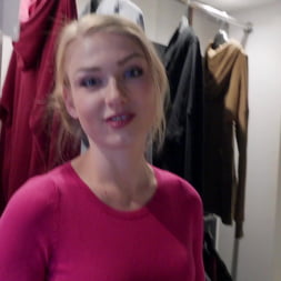 Blonde Filled With Customer Service