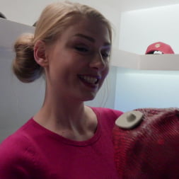 Blonde Filled With Customer Service