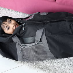 Tiny Asian Barely Fits On Dick