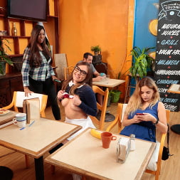 Russian Girlfriend Coffee Shop Sex