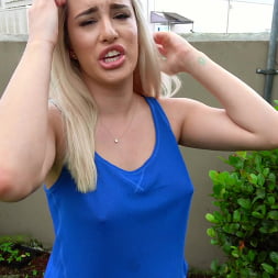 Curvy Blonde Rides Dick In Garage