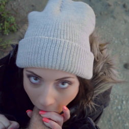 Italian Cutie Rides Dick At School
