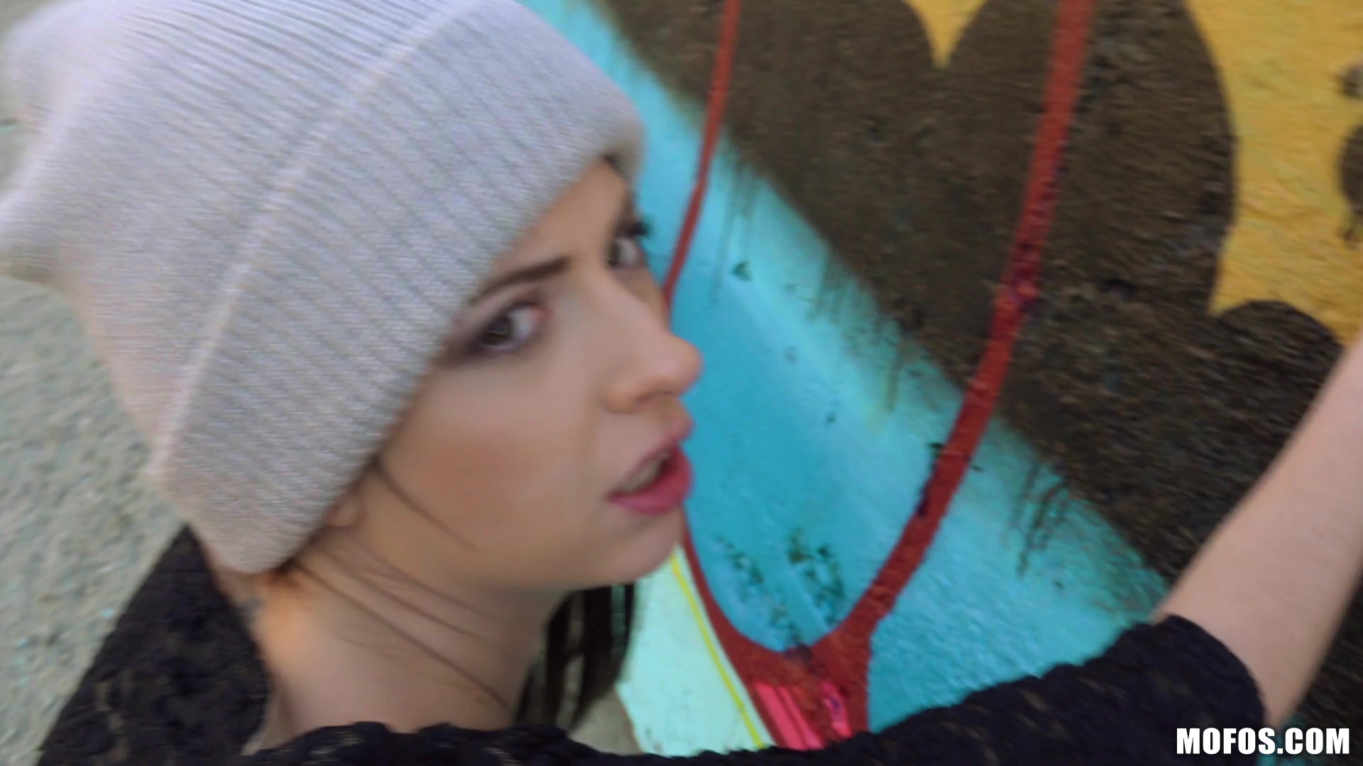 Italian Cutie Rides Dick At School
