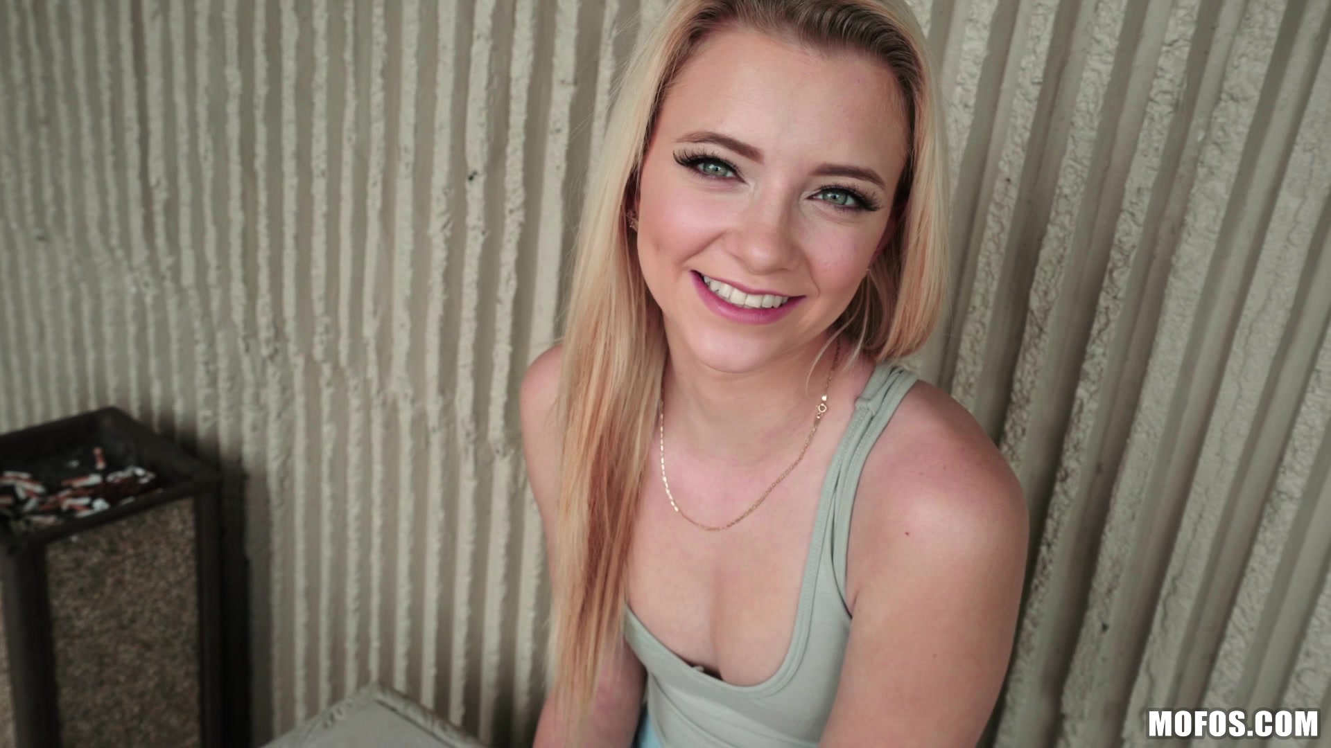 Blonde Pussy Fucked In Public