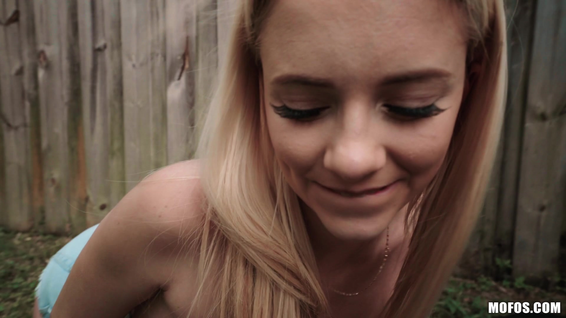 Blonde Pussy Fucked In Public