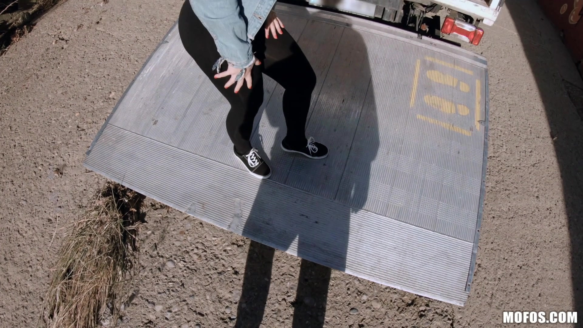 Moving Truck Public Fuck