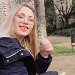 Blonde Nerd Loves Public Fucking