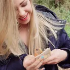 Selvaggia in 'Blonde Nerd Loves Public Fucking'