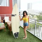 Shay Evans in 'Latina Snack'